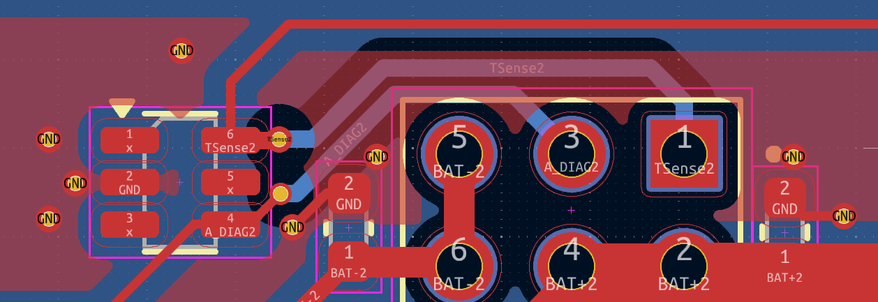 Recommended ESD routing